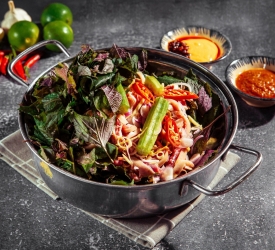 DÊ TƯƠI HẤP TÍA TÔ