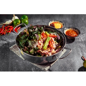 DÊ TƯƠI HẤP TÍA TÔ